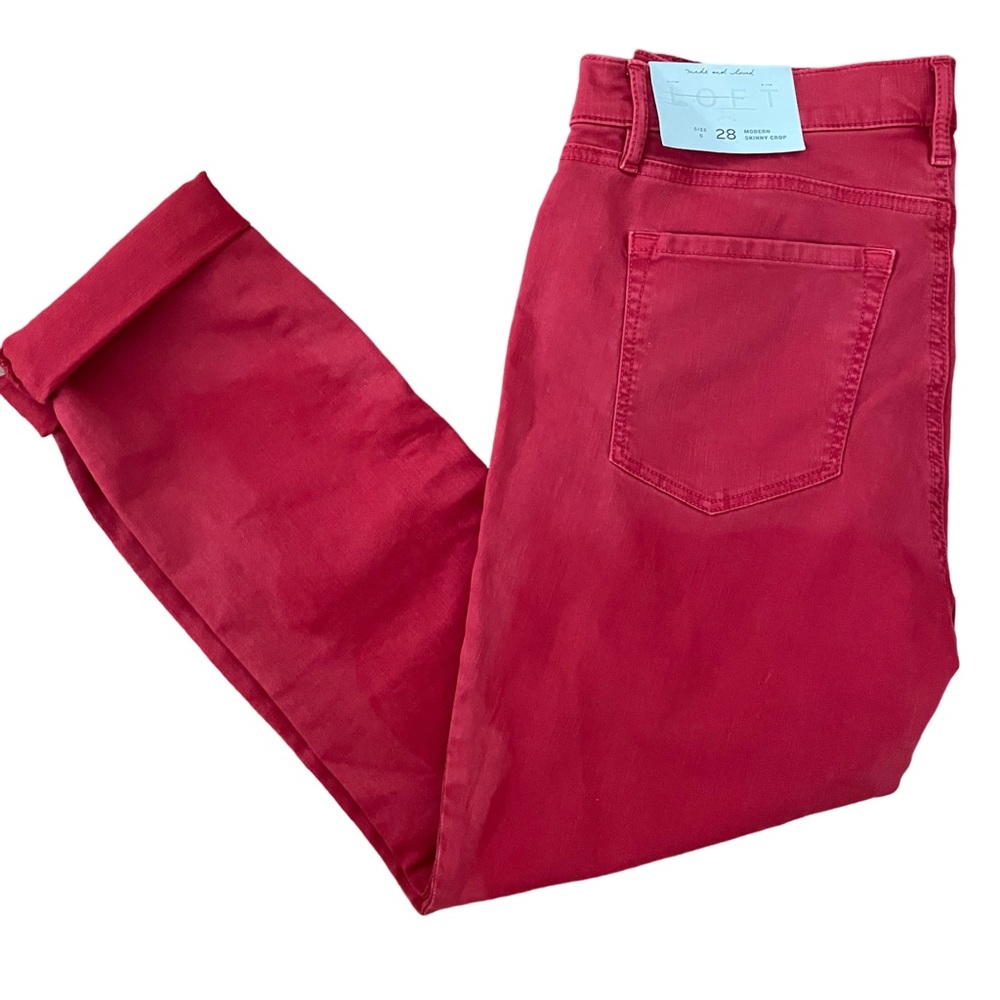 Loft Modern Skinny Crop Jeans